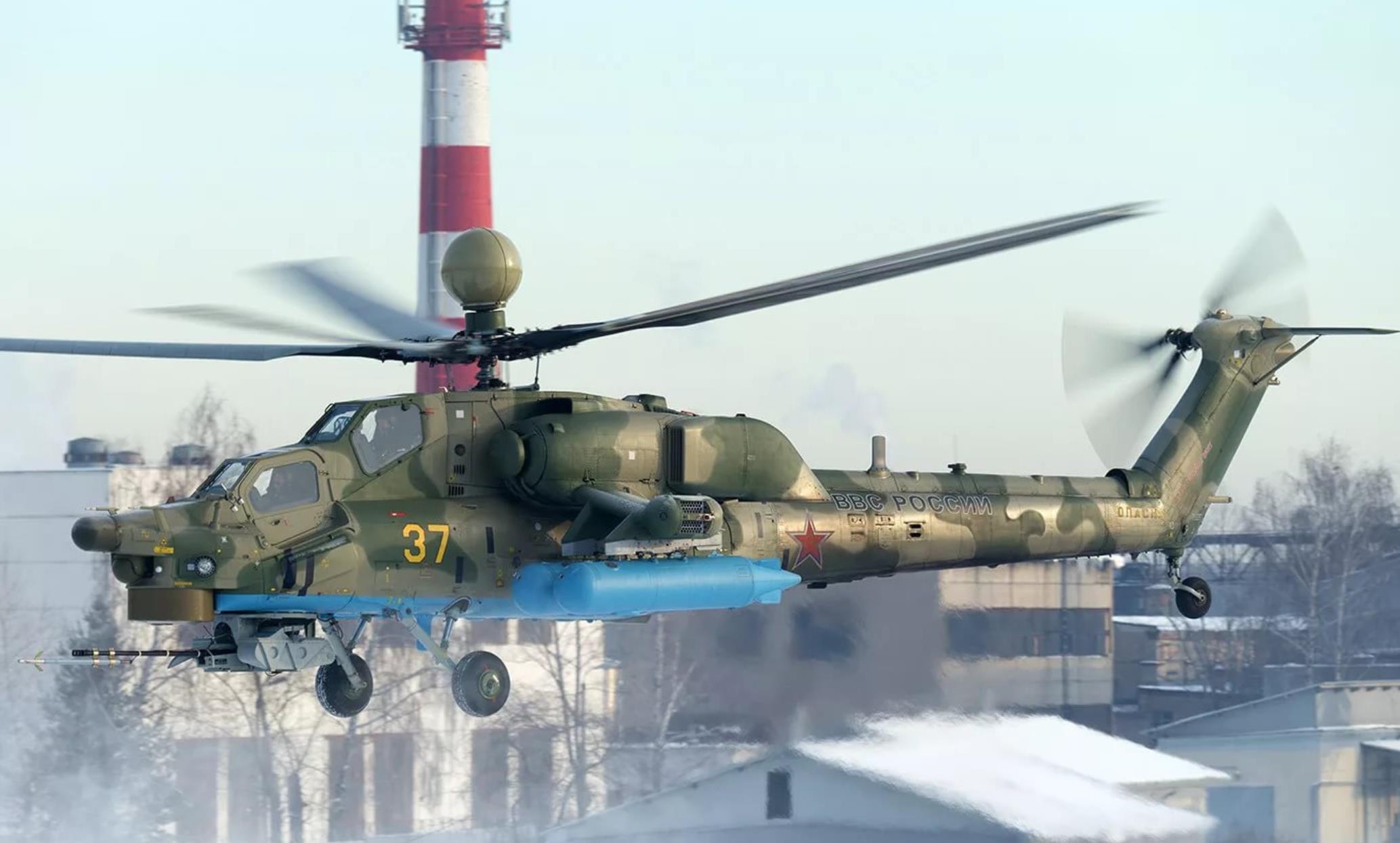 Учебно-боевой вертолёт Ми-28УБ Вертолёт Ми-28УБ