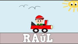 Aprender a Leer y Escribir RAÚL - Vídeos educativos para Niñosy Bebés - Paty y Poty