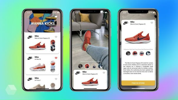 Wanna Kicks-приложение для примерки кроссовок