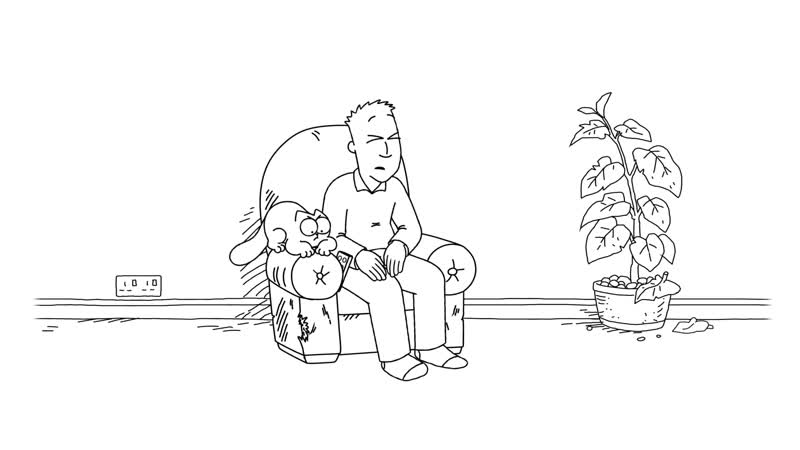 82. Simon’s Cat – Armchair Fan
