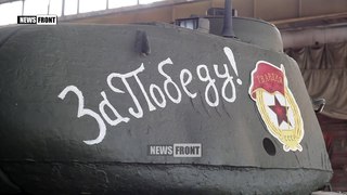 Легендарная «Катюша» и дивизионная пушка ЗИС-3 на параде в Донецке