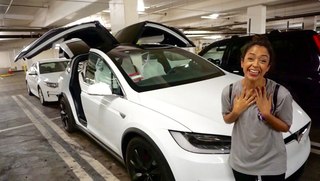 SURPRISING MY GIRLFRIEND WITH A NEW TESLA!!