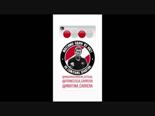 Франческа Каррера благодарит всех за поддержку отца