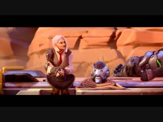 Overwatch сцена после титров | Эш (Ashe) | русская озвучка