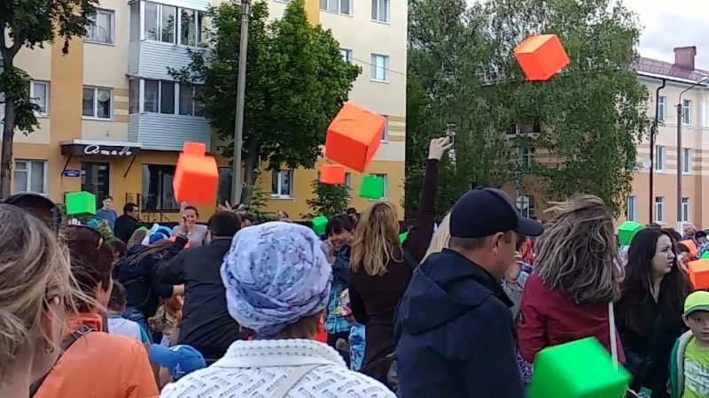 Поролоновое шоу