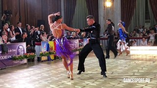 Artem Efanin - Anna Dergunova RUS | WDSF World Open Latin - Jive