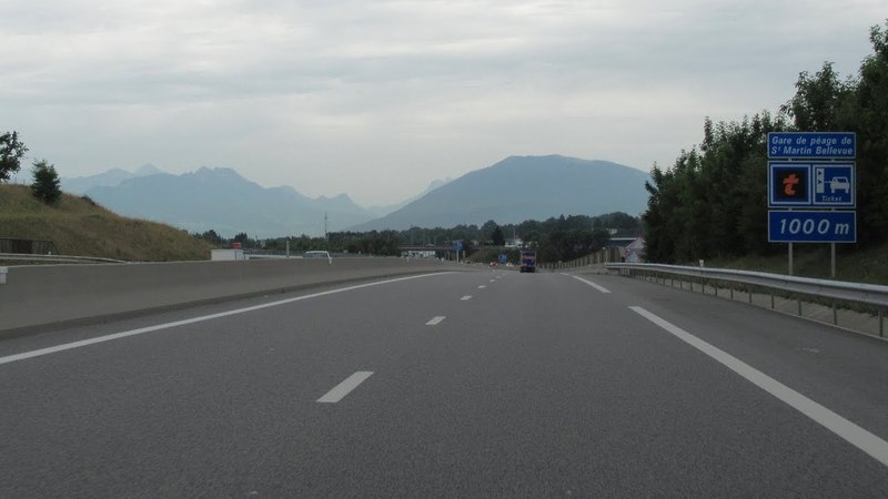 France A41 Genève - Chambéry