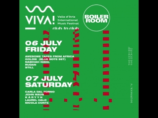 Boiler Room VIVA! Festival 2018