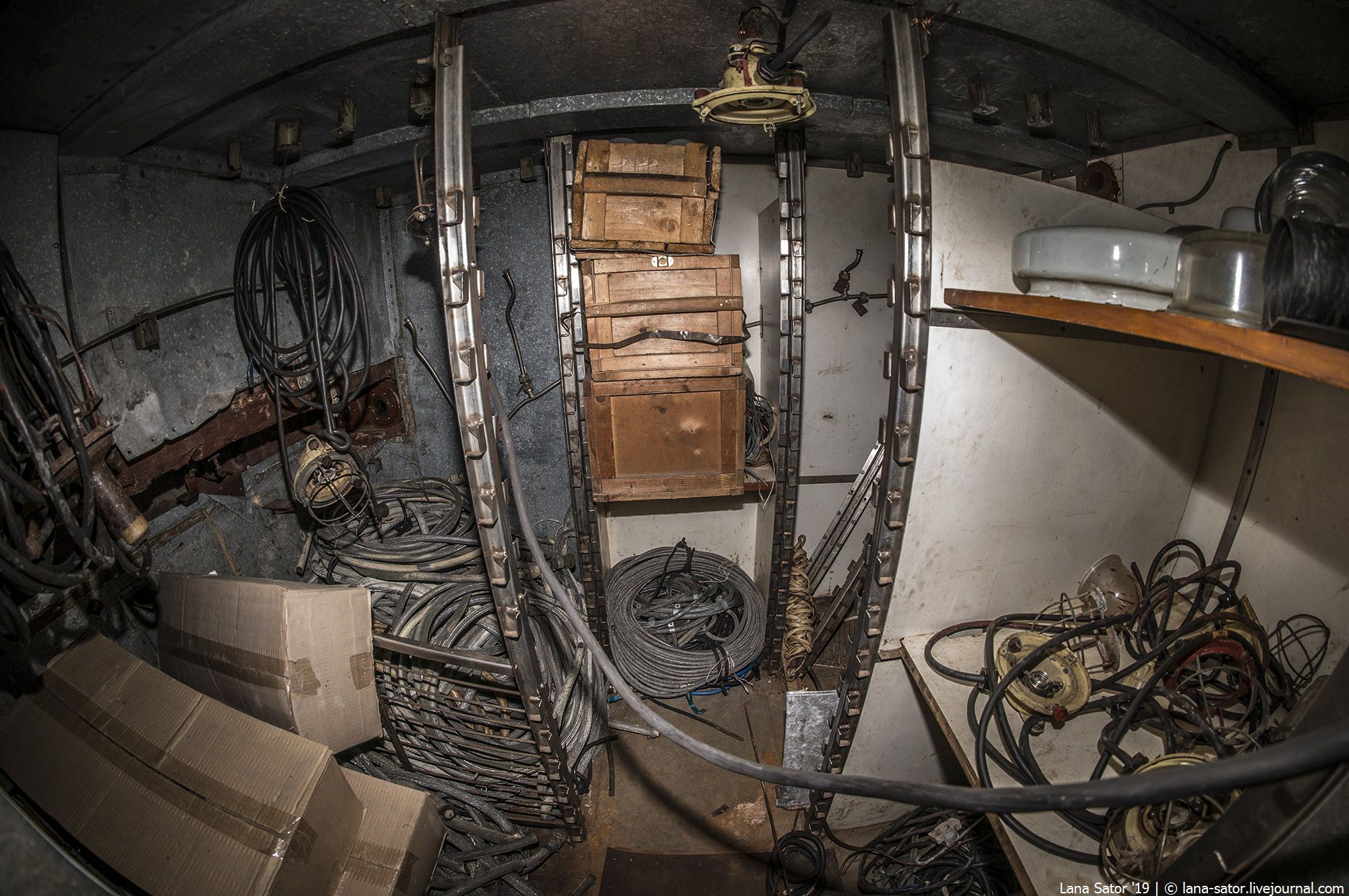 Abandoned submarine Ржавая подводная лодка