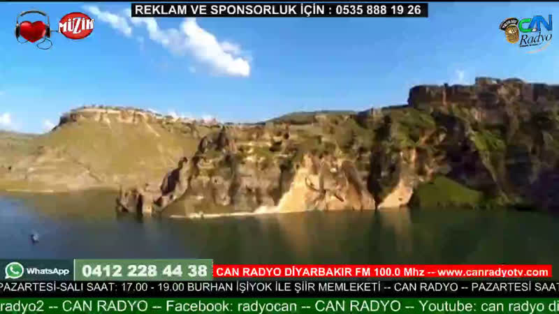 Can Radyo - live via Restream.io