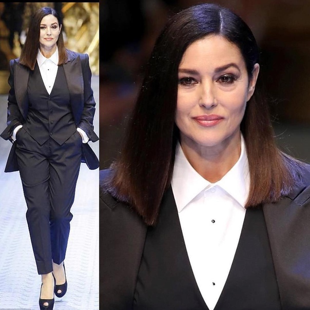 Моника Беллуччи на показе Dolce&Gabbana 