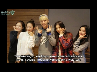 141024 Irene, Seulgi, Wendy, Joy (Red Velvet) Jonghyun's Blue Night (рус.саб)