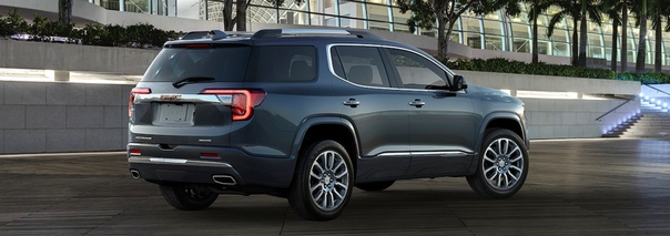 Большой кроссовер GMC Acadia: модернизация и турбомотор Фото: компания GMGMC Acadia это полноразмерный кроссовер длиной 4,9 м с двумя или тремя рядами сидений, который на американском рынке
