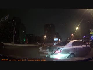 Лихач на Geely Emgrand 30.12.2018 Ростов-на-Дону Главный