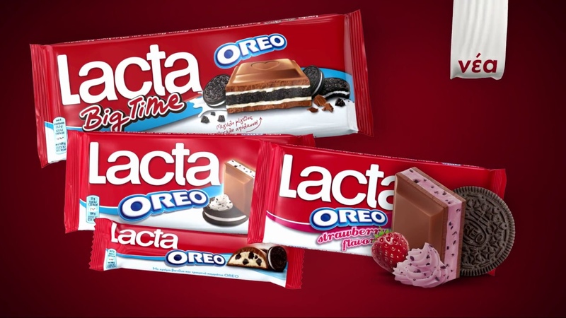 Νέα Lacta OREO με γεύση φράουλα