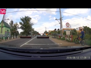 Поезд призрак на Ж/Д переезде Можайского шоссе