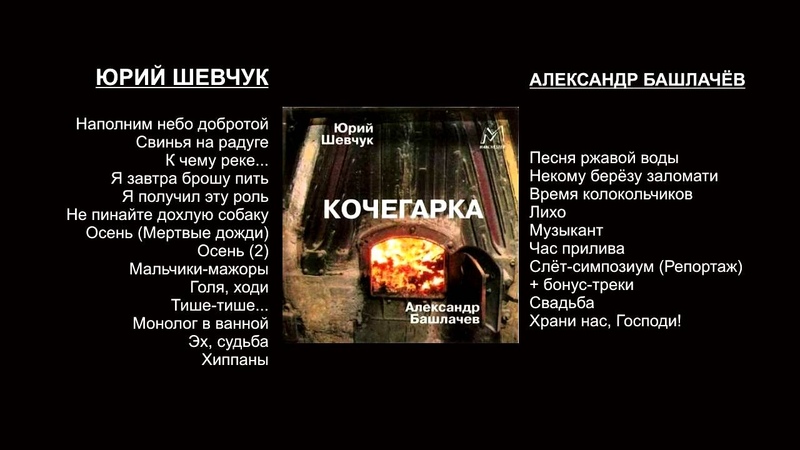 Шевчук и Башлачев Кочегарка