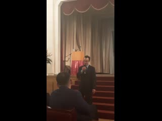 Александр Шумилов на слушаниях 9 апреля 2019 года по очередному проекту застройки защитной парковой зоны Пулковской обсерватории