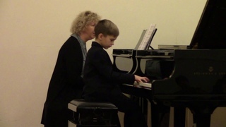 12/17/2018 Master class by M. Marchenko with A. Dontsov in the J. Haydn Children's Music School
