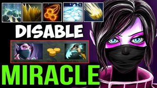 MIRACLE- Templar Assassin vs Team Full Disable with Scythe of Vyse Dota2