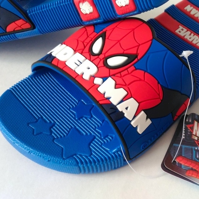 Резиновые сланцы SpiderMan