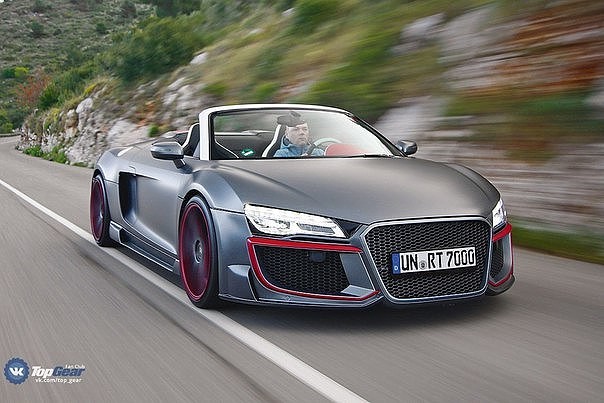 Очень редкие : Regula R8 V10 Spyder Двигатель: 5.2L V10 Мощность: 534 л.с. Крутящий момент: 530 Нм Привод: Полный Разгон до сотни: 3.7 сек Макс. скорость: 311 км/ч Масса: 1745 кг Цена: 214 300