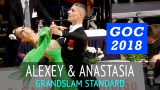 Алексей Глухов & Анастасия Глазунова | Венский вальс | GOC2018 GrandSlam STANDARD - 3тур