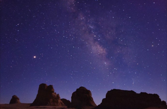 На смартфон сфотографировали Млечный путь