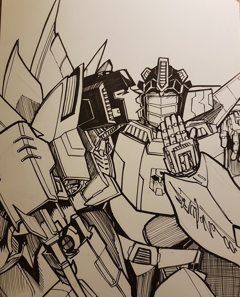 Паки для рисуем мультфильмы трансформеры