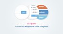 Freebie: 7 Clean and Responsive Form Templates