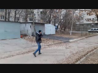 Наркоман на Каширской 18.12.2018 Ростов-на-Дону Главный