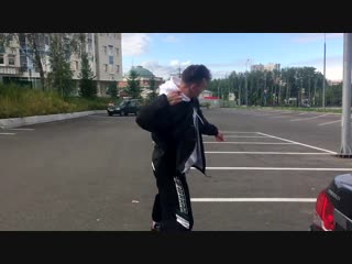 Премьера! Элджей feat. Sorta - Aqua (Данил Хаски танец) ft.и