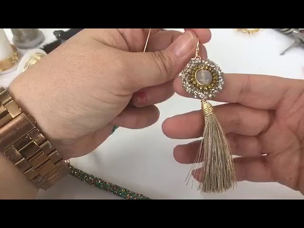 Aprendiendo a hacer aretes de moda