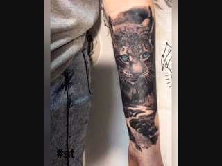 #st #sunchestattoo #lynx #bobcat #рысь #кемерово #тату #татукемерово #tattoo