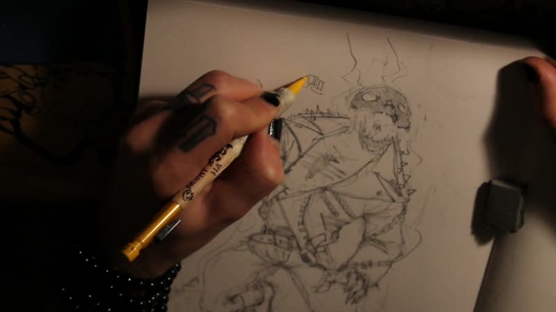 GMB Sketch Time With Burn Fry