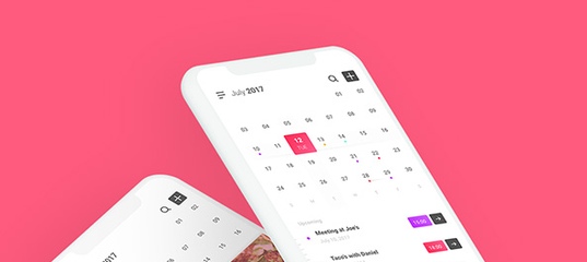 clean calendar ui kit free asset for xd freebiesui - instagram ui kit 2018 9 screens free psd sketch freebiesui