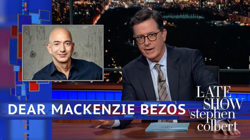 Stephens Message For MacKenzie Bezos