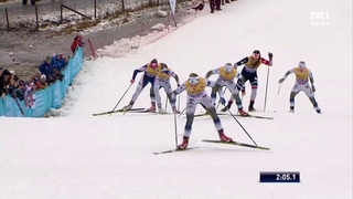 DOUBLE victory for Sweden with Nilsson and Sundling - WC Lillehammer 2018 - Women's sprint (F) final