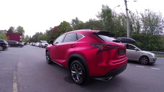 Оклейка Lexus в Матовый хром