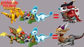 How to breed Chevalier Dragon AND Jester Dragon? - Dragon Mania Legends| Part 1308 HD