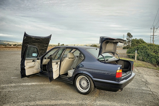 Очень редкие : Alpina B10 Bi-Turbo (E34) `1990 Двигатель: 3.4 R6 M30B34 Bi-Turbo Мощность: 360 л.с. при 6000 об/мин Крутящий момент: 520 Нм при 4000 об/мин Трансмиссия: Механика 5 ступ. Макс.