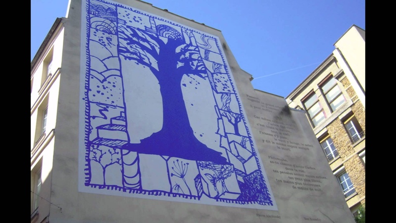 LARBRE BLEU, Pierre ALECHINSKY