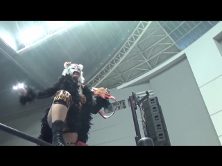 Oedo Tai (Hana Kimura, Kagetsu & Kris Wolf) vs. Queen's Quest (HZK, Io Shirai & Momo Watanabe)