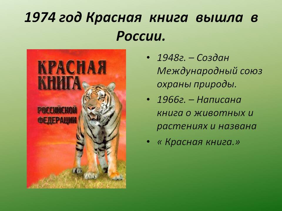 План проекта на тему международная красная книга