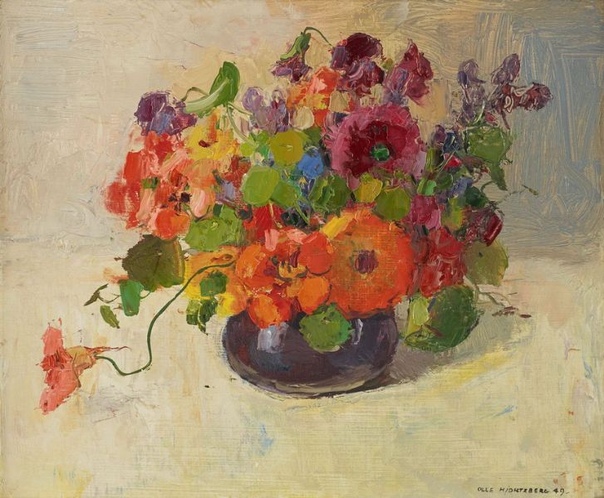 Олле Хьёртцберг (Olle Hjortzberg, 1872-1959) шведский художник. В 1892 году Олле Хьёртцберг был принят в Королевскую Академию изящных искусств. После ее окончания в 1896 году, он провел 7 лет за