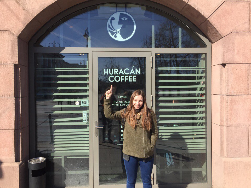 Кофейня Huracan Coffee Вильнюс