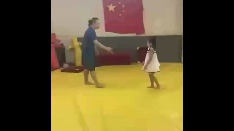 Girls takedown