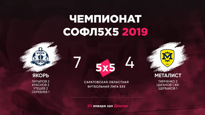 Якорь vs Металист