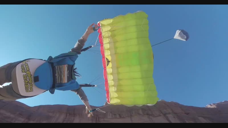 Las maniobras de BASE-jumping