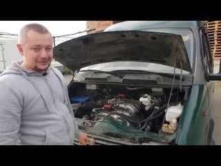 Свап Газель 2705 ДВС 5 VZ FE в Омске